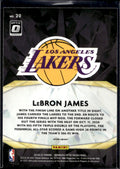 2020-21 Donruss Optic #20 LeBron James Winner Stays