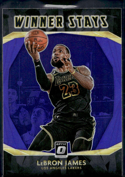 2020-21 Donruss Optic #20 LeBron James Winner Stays