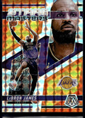 2024-25 Panini Mosaic #18 LeBron James Stare Masters Bronze Mosaic