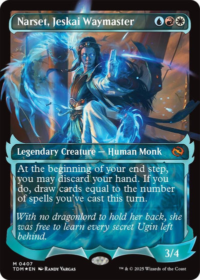 Narset, Jeskai Waymaster (Showcase) [TDM - 407]