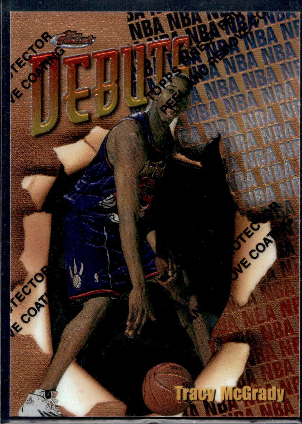 1997-98 Finest #107 Tracy McGrady
