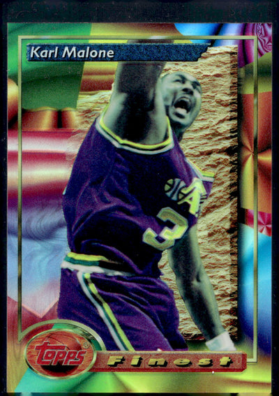 1993-94 Finest #215 Karl Malone Refractors