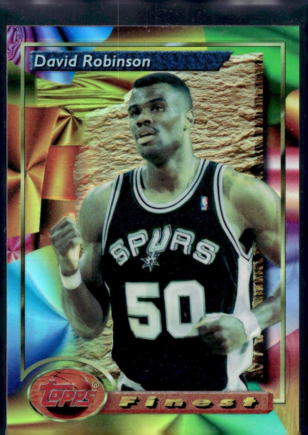 1993-94 Finest #21 David Robinson Refractors