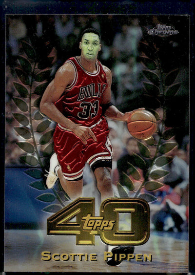 1997-98 Topps Chrome #T40-40 Scottie Pippen Topps 40