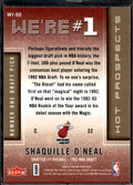 2006-07 Fleer Hot Prospects #W1-SO Shaquille O'Neal We're #1