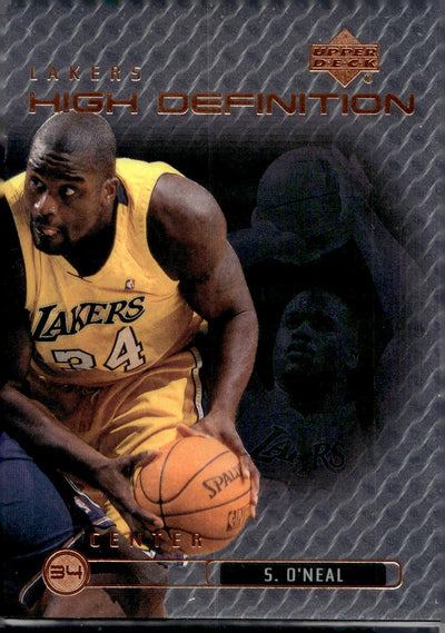 1999-00 Upper Deck #HD 18 Shaquille O'Neal High Definition