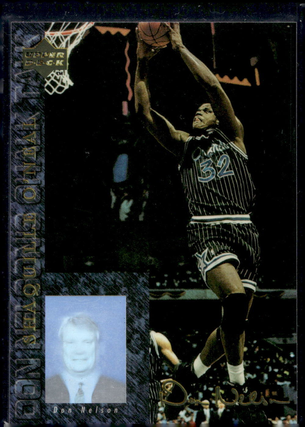 1994 Upper Deck USA #CT9 Shaquille O'Neal Don Nelson's Chalk Talk