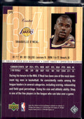1999-00 Upper Deck Hardcourt #CF5 Shaquille O'Neal Court Forces