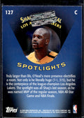 2000-01 Topps Stars #127 Shaquille O'Neal