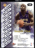 2000-01 Fleer Game Time #58 Shaquille O'Neal