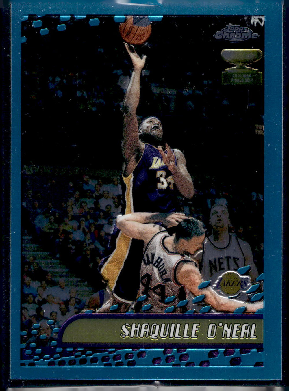 2001-02 Topps Chrome #1 Shaquille O'Neal