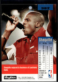 1992-93 SkyBox #382 Shaquille O'Neal