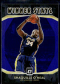 2020-21 Donruss Optic #1 Shaquille O'Neal Winner Stays Purple