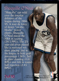 1995-96 Metal #7 Shaquille O'Neal Steel Tower