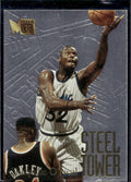 1995-96 Metal #7 Shaquille O'Neal Steel Tower