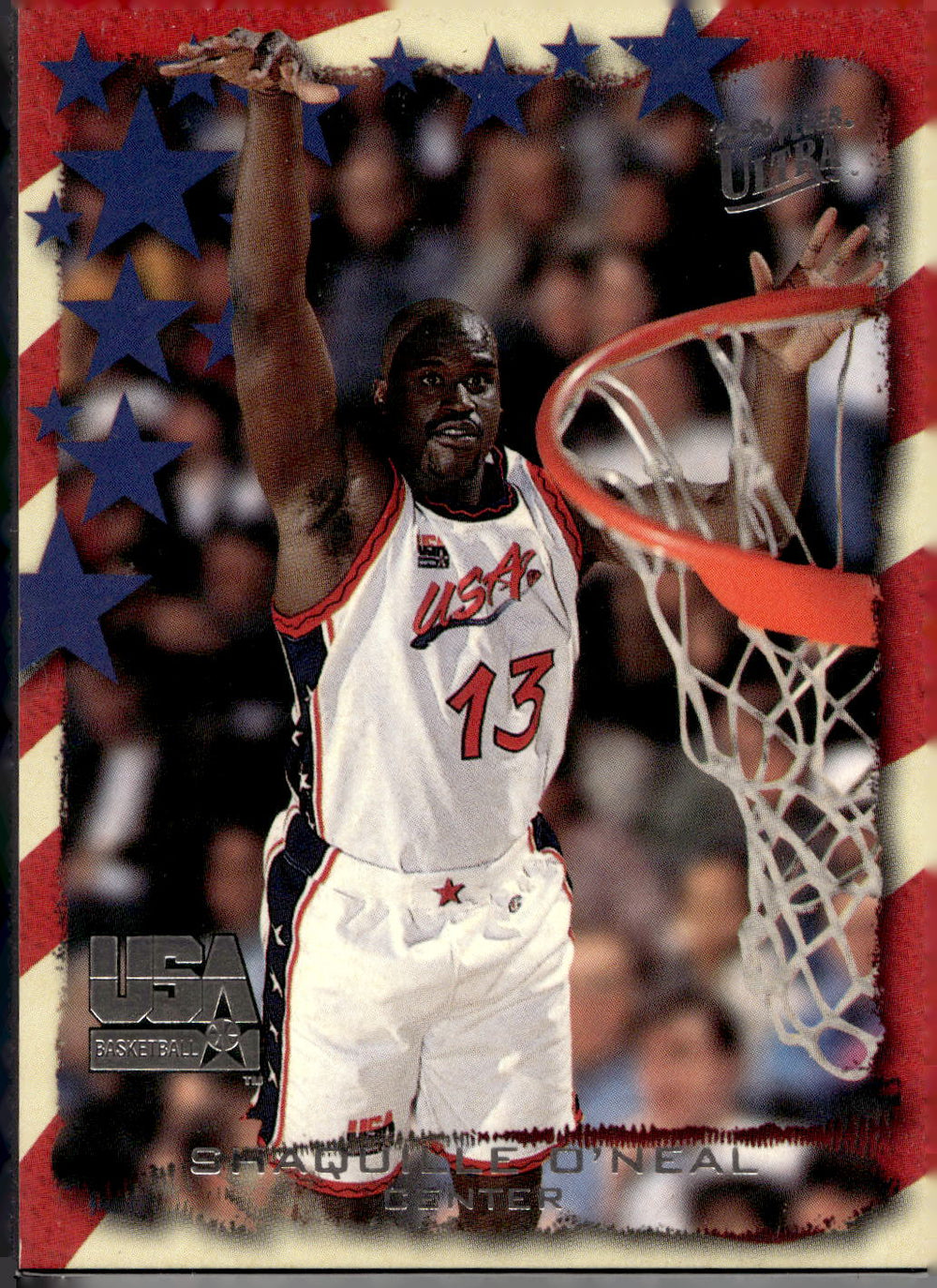 1995-96 Ultra #6 Shaquille O'Neal USA