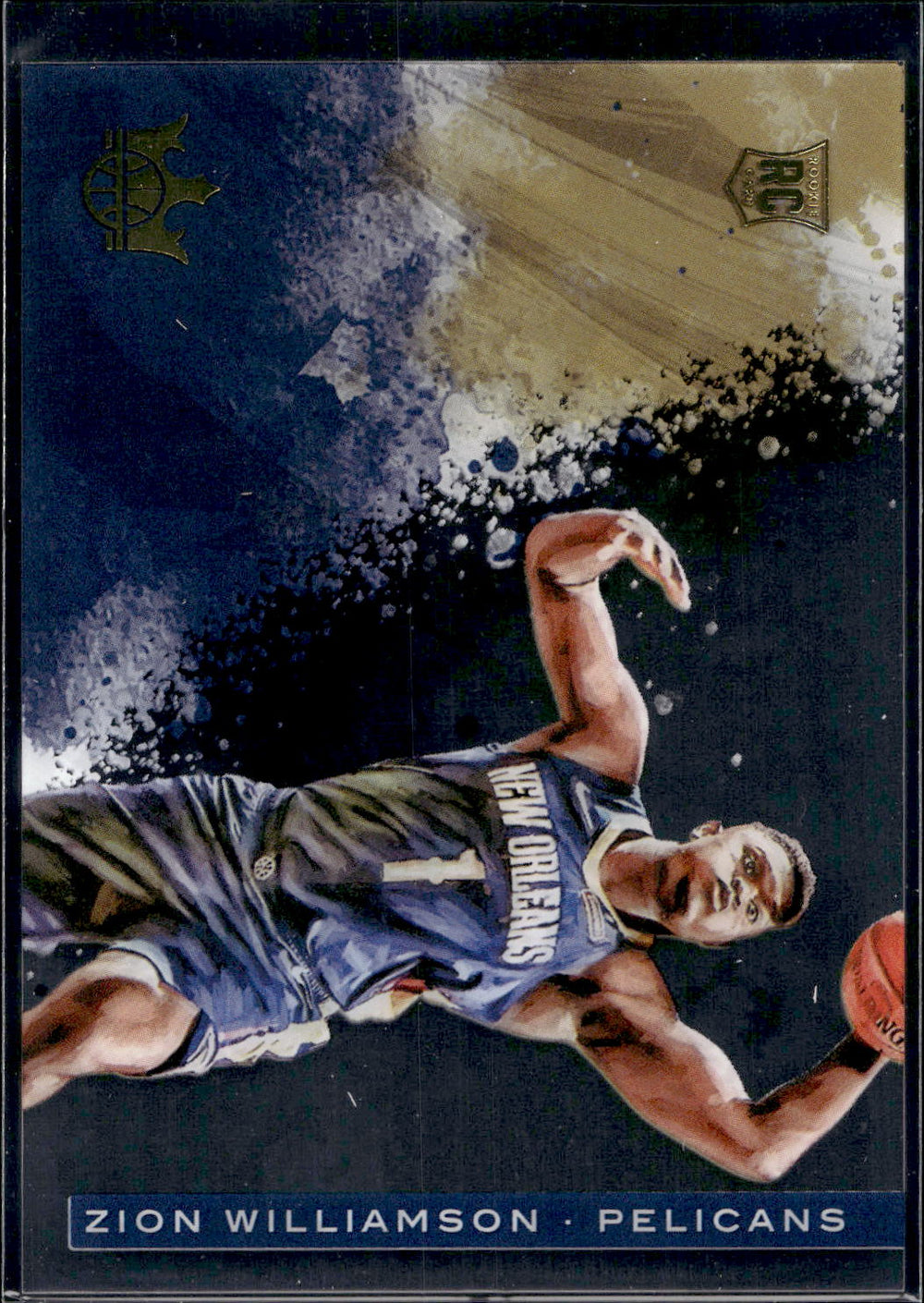 2019-20 Panini Court Kings #5 Zion Williamson Acetate Rookies