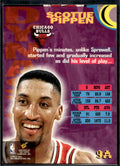 1994-95 Stadium Club #9A Scottie Pippen Dynasty and Destiny