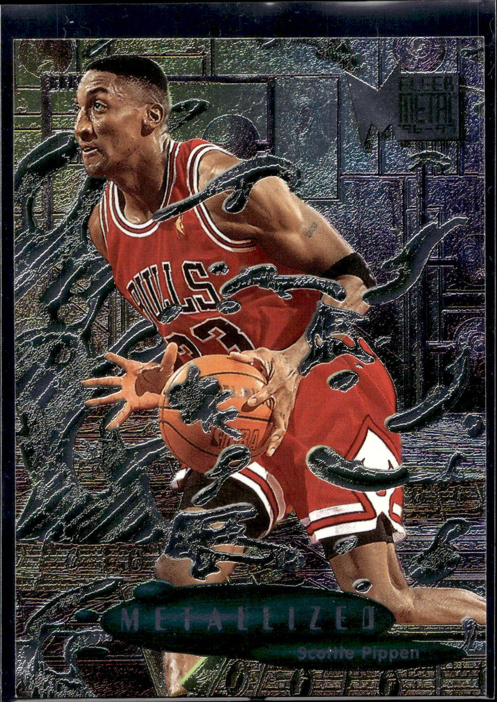 1996-97 Metal #229 Scottie Pippen