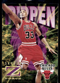 1996-97 SkyBox Z-Force #13 Scottie Pippen Z-Cling