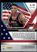 2019-20 Panini Mosaic #256 Scottie Pippen Fast Break Purple #/50