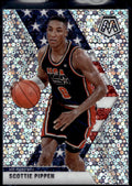 2019-20 Panini Mosaic #256 Scottie Pippen Fast Break Purple #/50