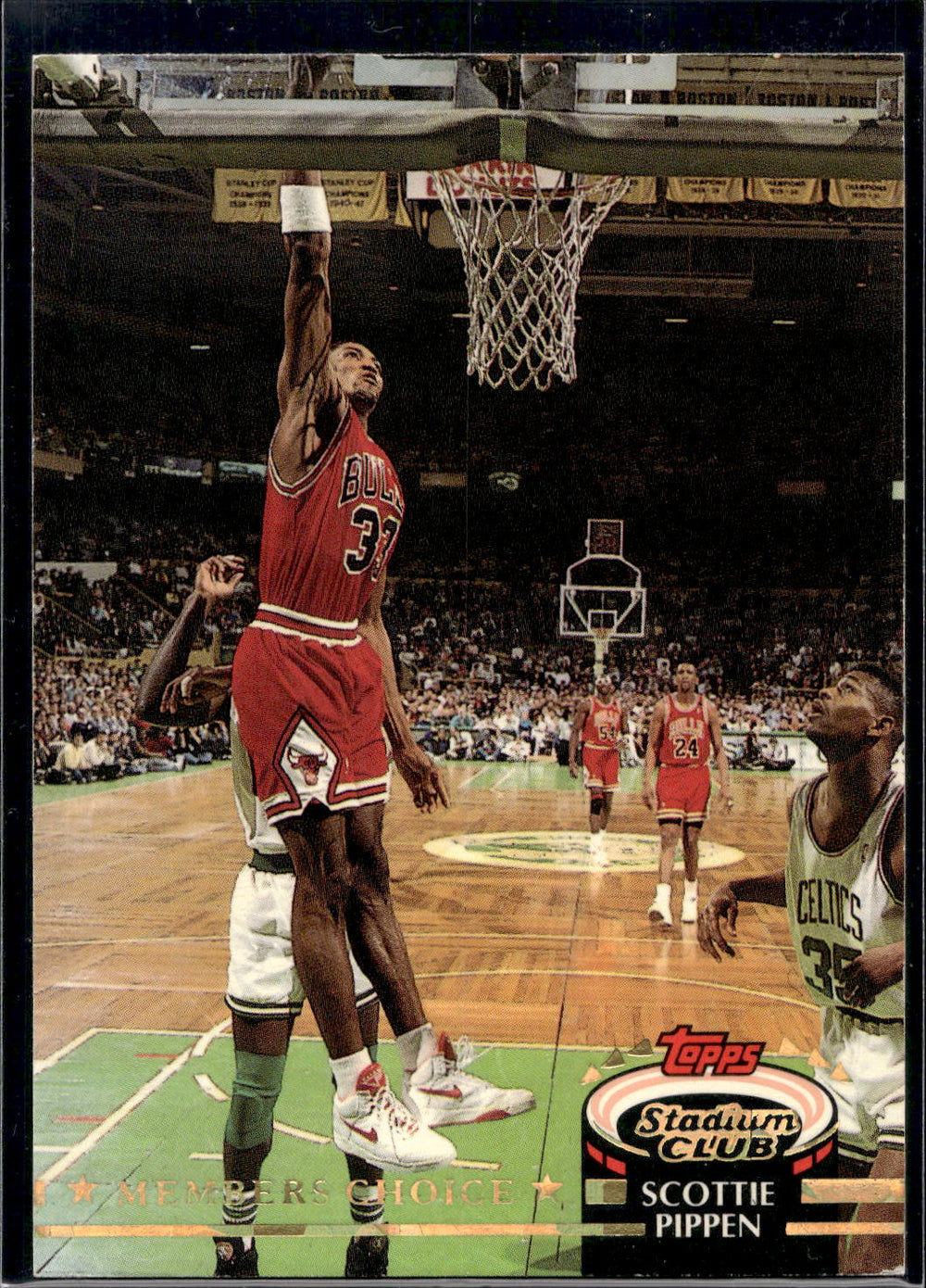 1992-93 Stadium Club #198 Scottie Pippen