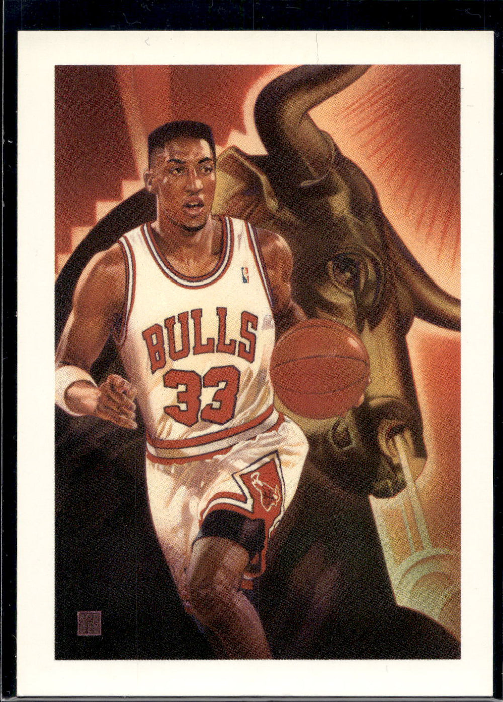 1991-92 Hoops #506 Scottie Pippen
