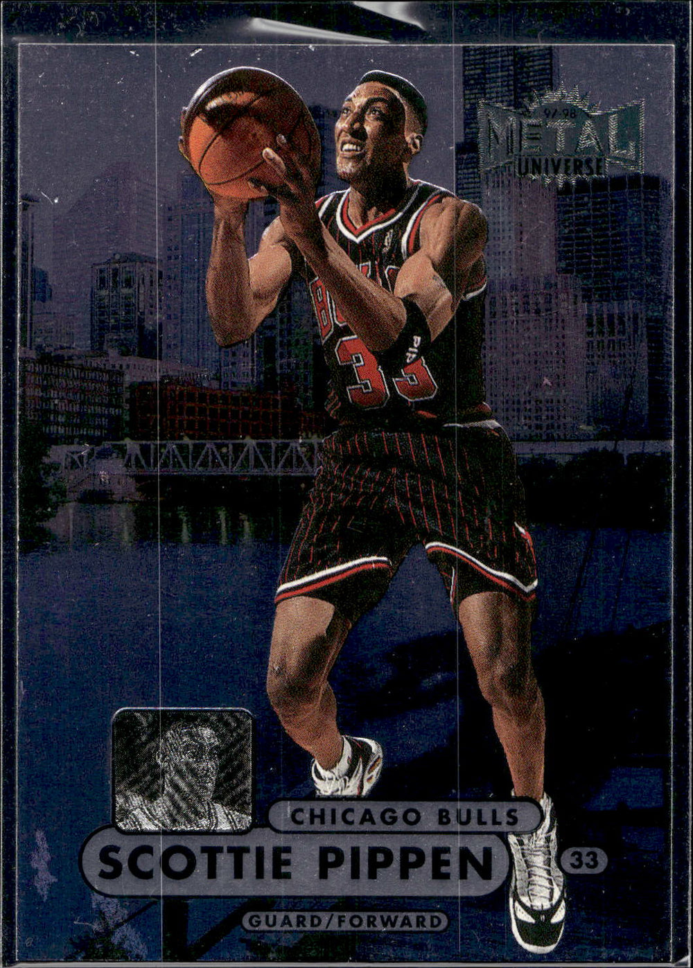 1997-98 Metal Universe Championship #85 Scottie Pippen