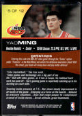 2006-07 Topps #5 Yao Ming 2K7 Promotion