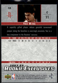 2003-04 Upper Deck Rookie Exclusives #58 Yao Ming