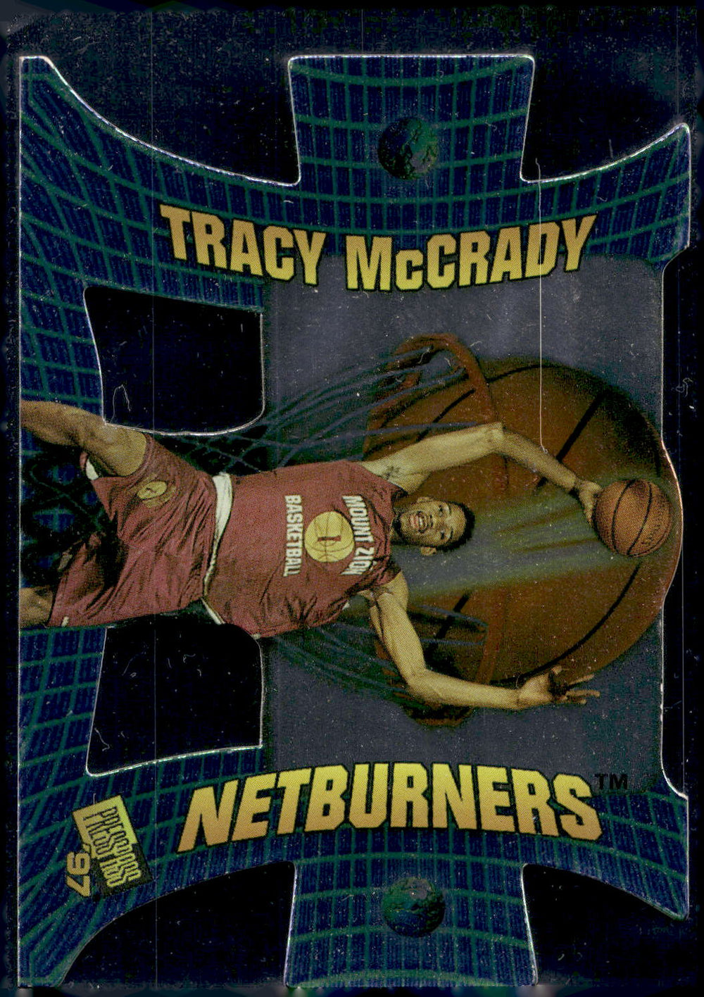 1997 Press Pass #NB8 Tracy McGrady Net Burners