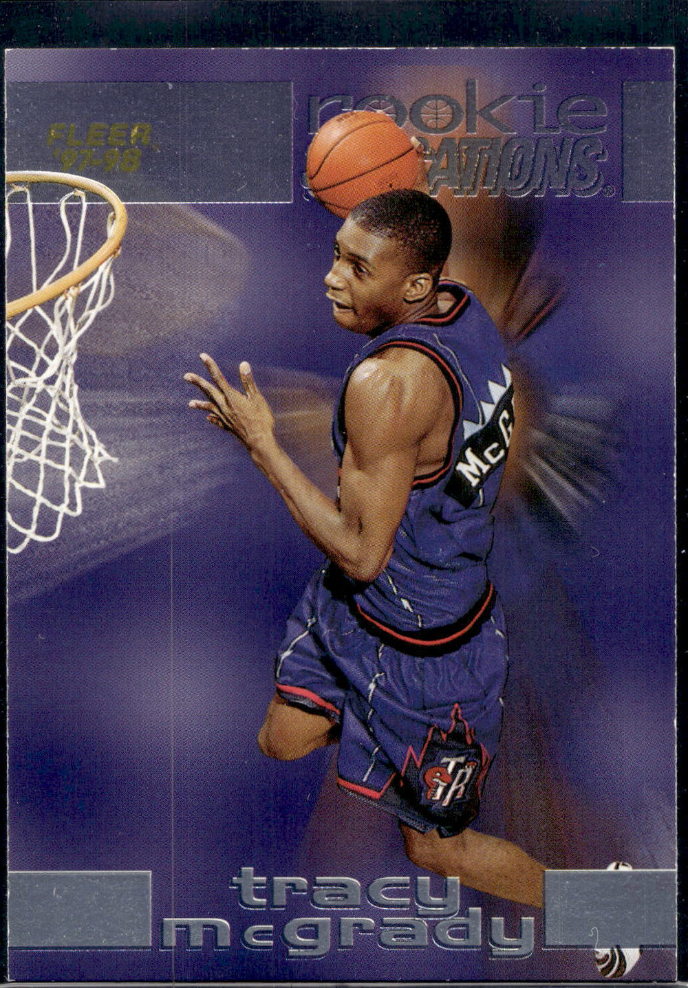 1997-98 Fleer #7RS Tracy McGrady Rookie Sensations