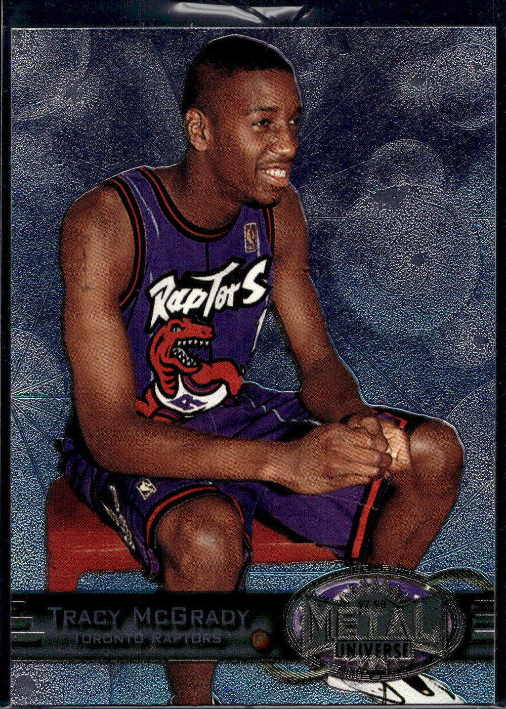 1997-98 Metal Universe #42 Tracy McGrady