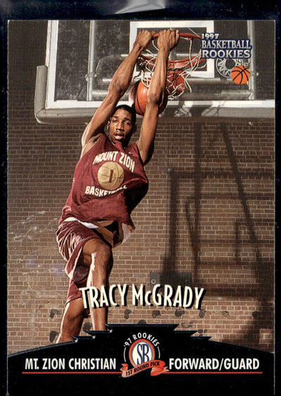 1997 Score Board Rookies #48 Tracy McGrady