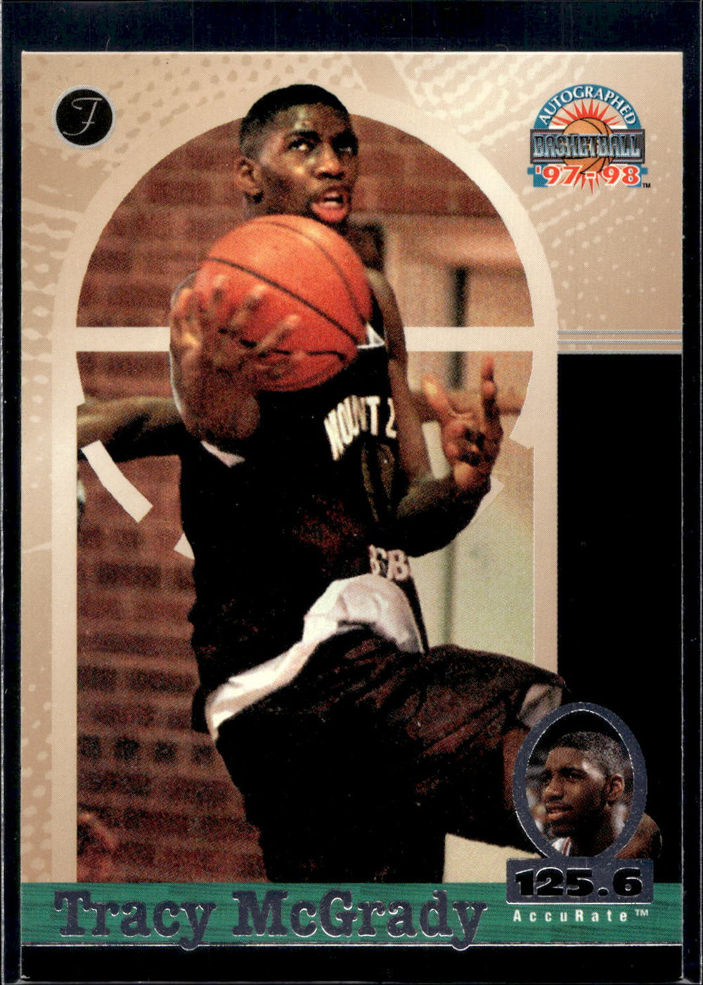 1997-98 Score Board Autographed #3 Tracy McGrady