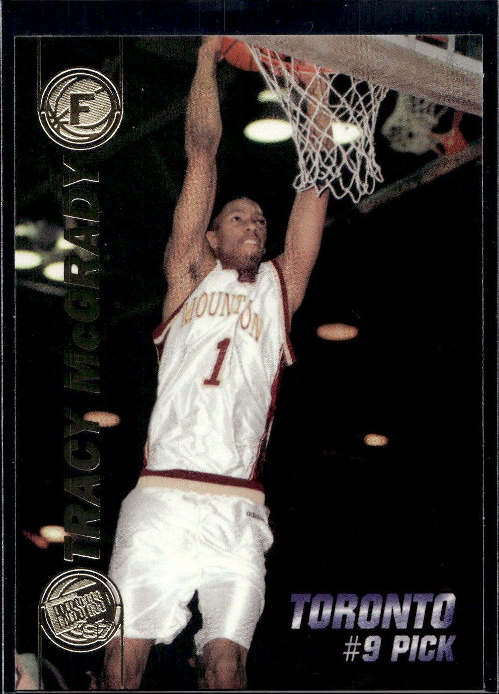 1997 Press Pass Double Threat #9 Tracy McGrady
