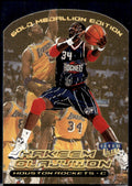 1999-00 Ultra #107G Hakeem Olajuwon Gold Medallion