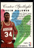 1994-95 Flair #3 Hakeem Olajuwon Center Spotlight