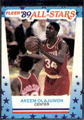 1989-90 Fleer #2 Akeem Olajuwon Stickers