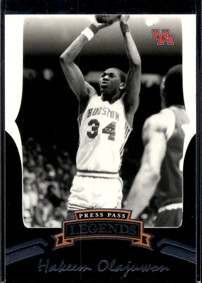 2006-07 Press Pass Legends #29 Hakeem Olajuwon