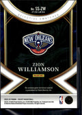 2022-23 Panini Select #SS-ZW Zion Williamson Selective Swatches