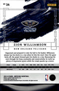 2023-24 Panini Impeccable #34 Zion Williamson #/25
