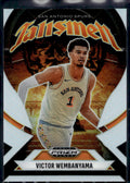2024-25 Panini Prizm Black #10 Victor Wembanyama Talismen