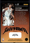 2024-25 Panini Prizm Black #10 Victor Wembanyama Talismen