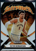 2024-25 Panini Prizm Black #10 Victor Wembanyama Talismen