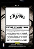 2024-25 Hoops #18 Victor Wembanyama Ignition
