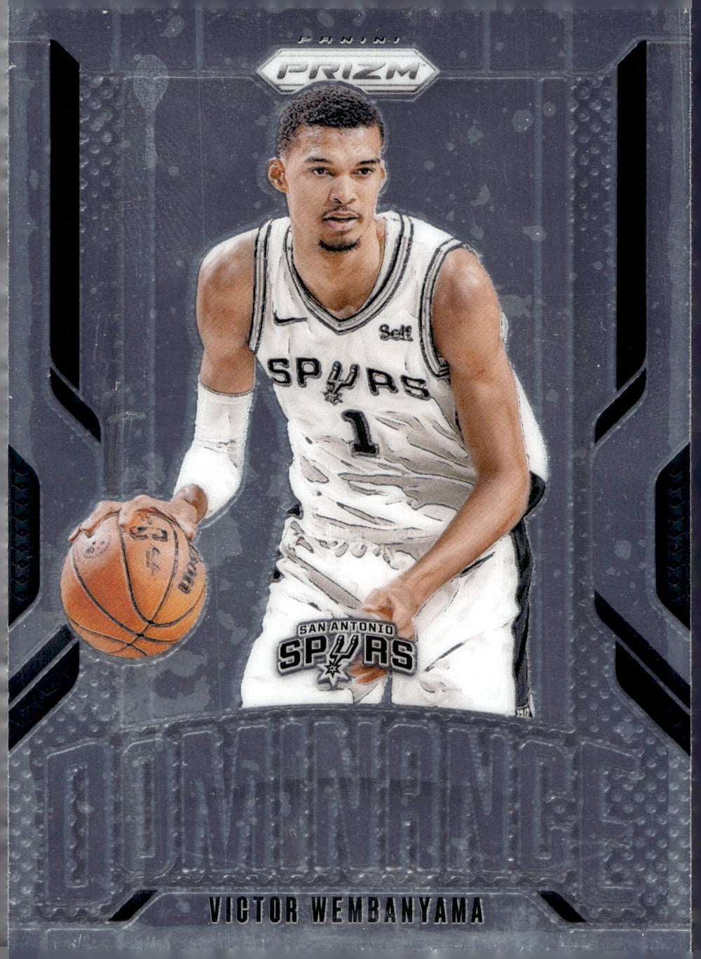 2024-25 Panini Prizm #7 Victor Wembanyama Dominance