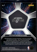 2023-24 Panini Prizm #1 Victor Wembanyama Deep Space Prizms Silver