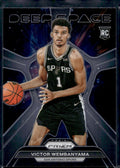 2023-24 Panini Prizm #1 Victor Wembanyama Deep Space Prizms Silver